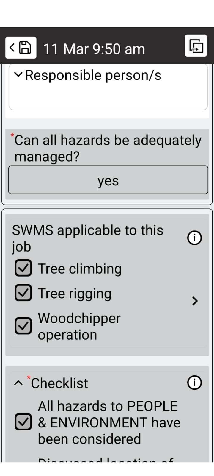 ProofSafe JSA Form